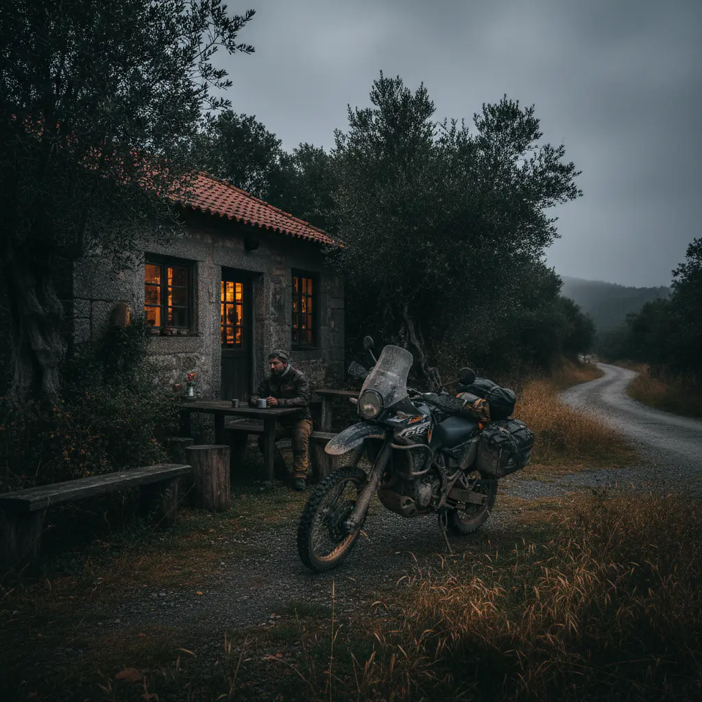 Café de estrada em Portugal